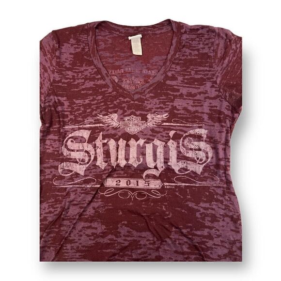 Harley Davison 2015 Sturgis T Shirt Size Large - Picture 2 of 6